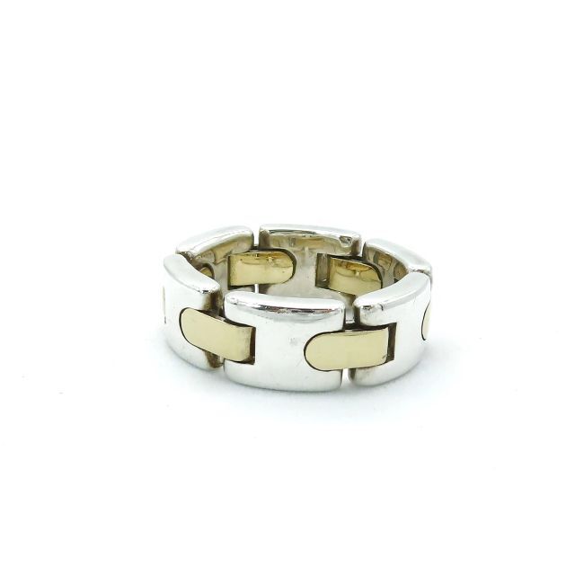 極希少 美品 ティファニー ゴールド シルバー コンビ リング DH2 リング(指輪)