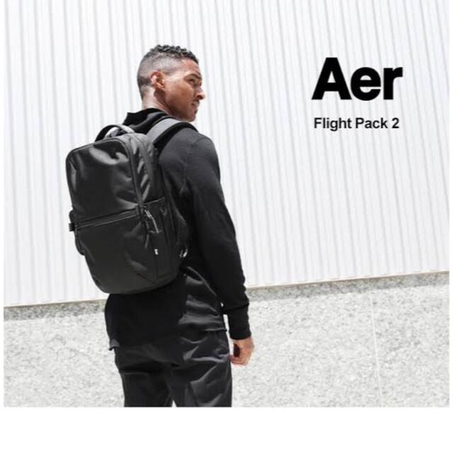 AER(エアー)のAer Flight Pack 2 Black  エアー フライトパック2 メンズのバッグ(バッグパック/リュック)の商品写真