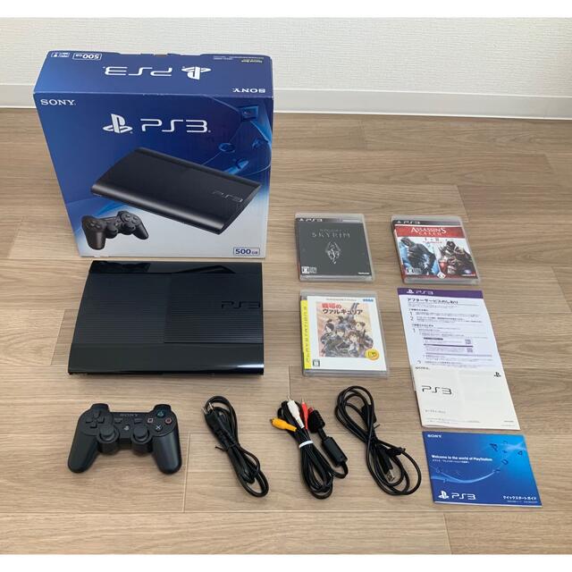 PlayStation3 本体 CECH-4300C + ゲームソフト３本セット