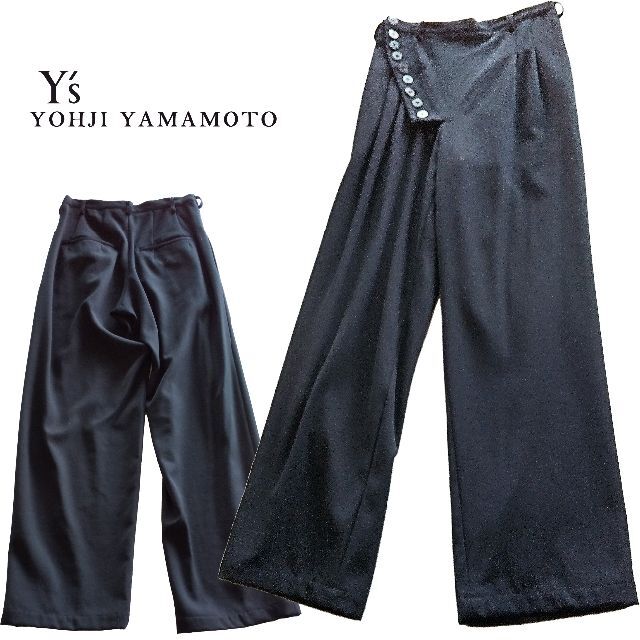 Yohji Yamamoto ヨウジヤマモト/Y's 　ボタン　デザインパンツ