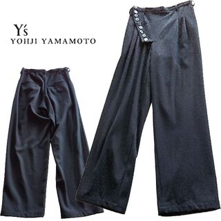 ヨウジヤマモト(Yohji Yamamoto)のYohji Yamamoto ヨウジヤマモト/Y's 　ボタン　デザインパンツ(その他)