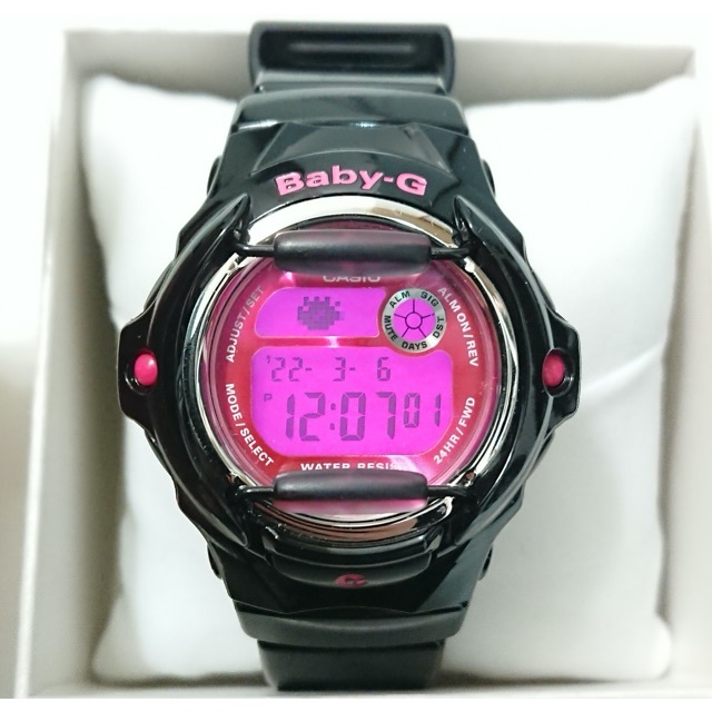 2040 BABY-G レディース デジタル ブラック×ピンク BG-169R