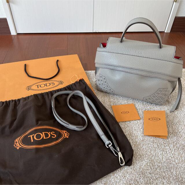 TOD'S - 新品 TOD'S トッズ バッグ ウェーブ トッズ バッグ tod's