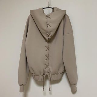 アメリヴィンテージ(Ameri VINTAGE)の［お値下げ］アメリヴィンテージ　パーカー【BACK LACE UP PARKA】(パーカー)