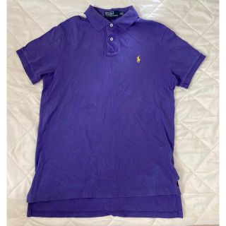 ポロラルフローレン(POLO RALPH LAUREN)のラルフローレン　ポロシャツ　紫　Mサイズ　半袖(ポロシャツ)