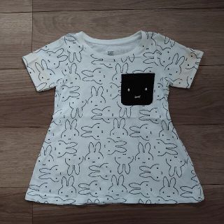 グラニフ(Design Tshirts Store graniph)のGraniphキッズ miffy チュニック 90cm used(Tシャツ/カットソー)