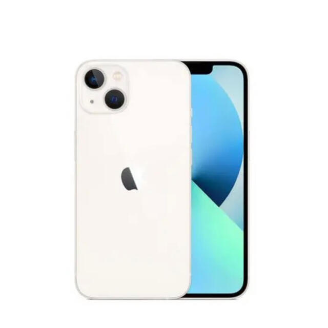 Apple(アップル)の【新品未開封】iPhone 13  128GB スターライト　SIMフリー スマホ/家電/カメラのスマートフォン/携帯電話(スマートフォン本体)の商品写真