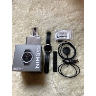 ガーミン(GARMIN)のガーミン vivoactive3 Black stainless (腕時計(デジタル))