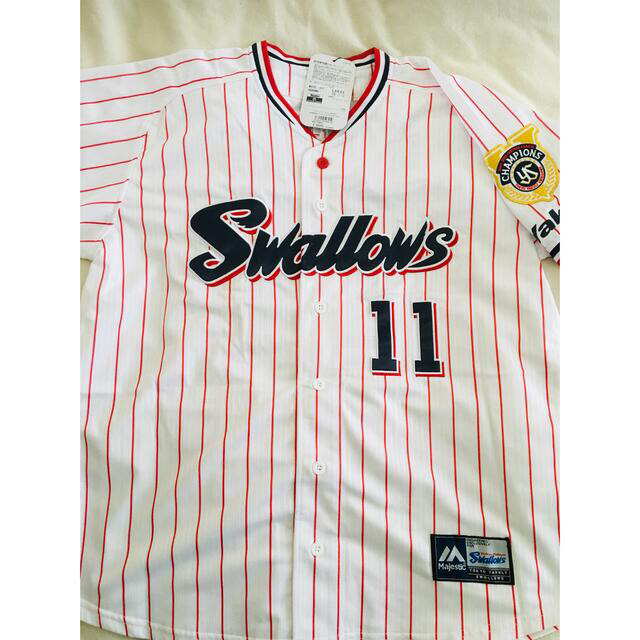 可愛すぎるフェミニンデザイン♪ ヤクルトスワローズ 奥川恭伸#11 優勝