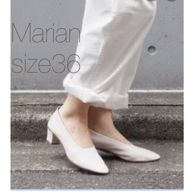 【MARIAN】マリアン　ローヒール　パンプス　size36