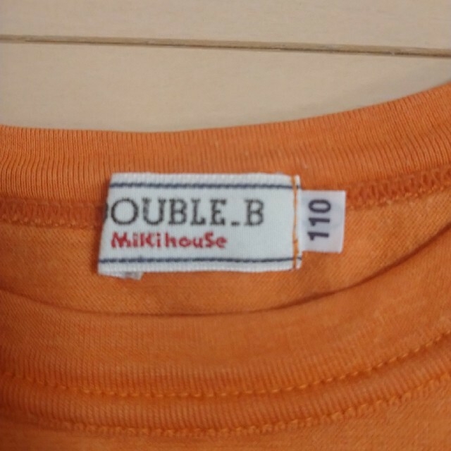 DOUBLE.B(ダブルビー)のダブルB　Tシャツ2点　100と110 キッズ/ベビー/マタニティのキッズ服男の子用(90cm~)(Tシャツ/カットソー)の商品写真