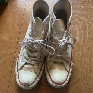 コンバース(CONVERSE)のコンバース ハイカット ホワイト(スニーカー)