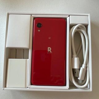 ラクテン(Rakuten)のRakuten Mini クリムゾンレッド(スマートフォン本体)