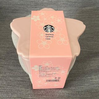 スターバックスコーヒー(Starbucks Coffee)のお値下げ！スタバ　スタッキングセラミックケース　桜(容器)