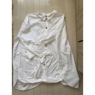 ザラ(ZARA)のZARA ブラウス　XL(シャツ/ブラウス(長袖/七分))