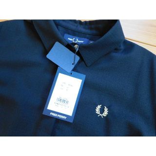 今季新品フレッドペリー FRED PERRY ウォーブンシャツドレス サイズ10