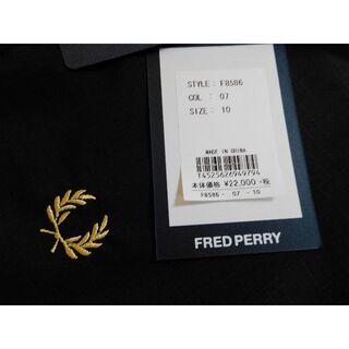 今季新品フレッドペリー FRED PERRY ウォーブンシャツドレス サイズ10