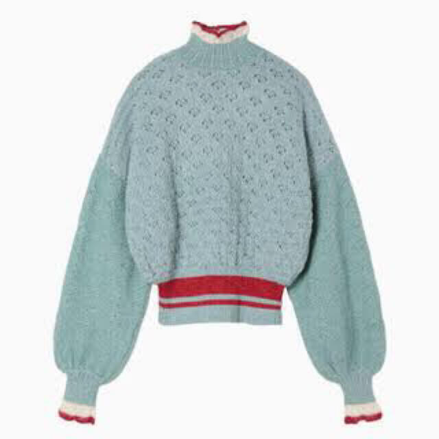 Mame Kurogouchi crochet Knit Sweater