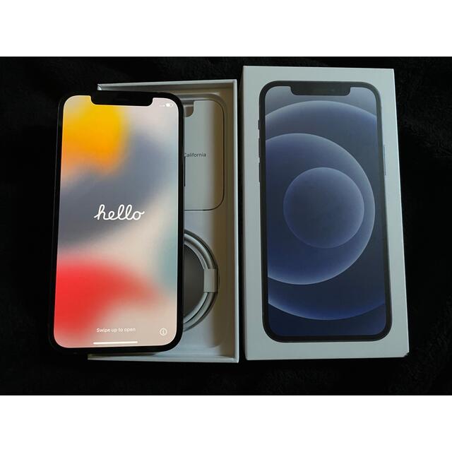 新品同様 iPhone12 64GB ブラック SIMフリー 一括購入 新品同様 iPhone12 64GB ブラック SIMフリー 一括購入
