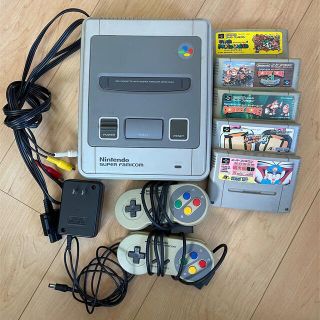 動作確認済スーパーファミコン 本体 ソフト 38 本