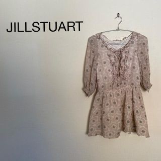 ジルスチュアート(JILLSTUART)のJILLSTUART  ワンピース　花柄　ジルスチュワート(ひざ丈ワンピース)