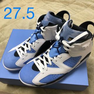 ナイキ(NIKE)のNike Air Jordan 6 "UNC" 27.5(スニーカー)