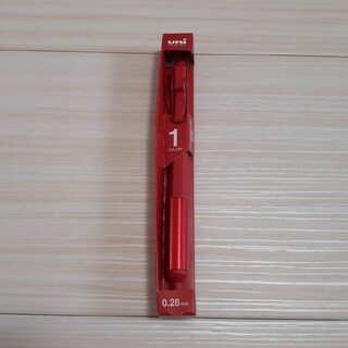 ミツビシエンピツ(三菱鉛筆)のジェットストリームエッジ 0.28 パッションレッド エキサイトカラー 限定色(ペン/マーカー)