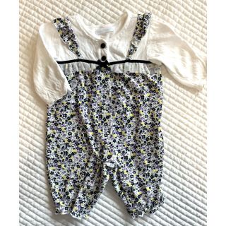 ベベ(BeBe)の【美品】fillot de bebe reduction カバーオール(カバーオール)