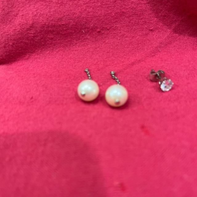 MIKIMOTO(ミキモト)のミキモト　パール　春の門出に　ピアス用　チェーンチャーム　大玉1cm レディースのアクセサリー(ピアス)の商品写真