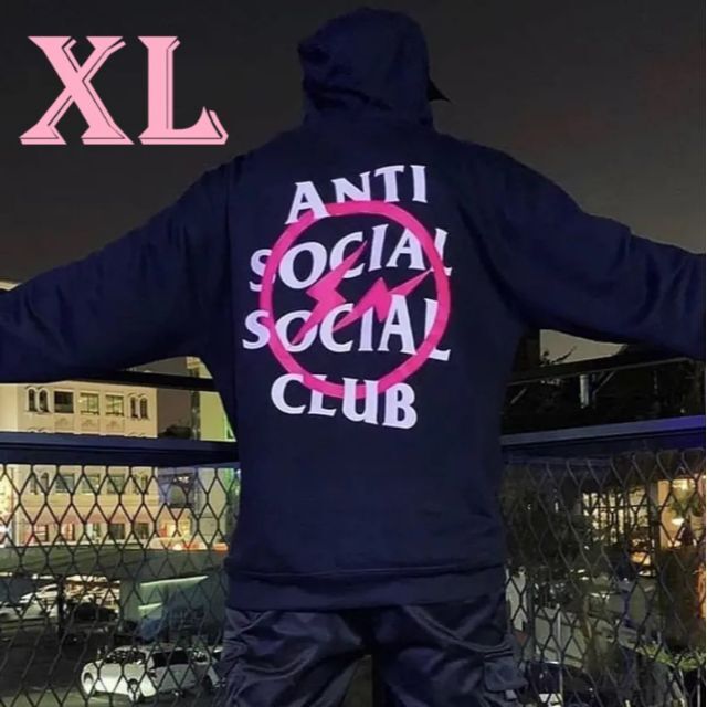 Fragment x Assc Blue Bolt Hoodie サイズS