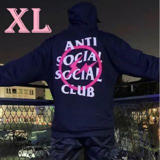 Fragment anti social social club XL フーディ