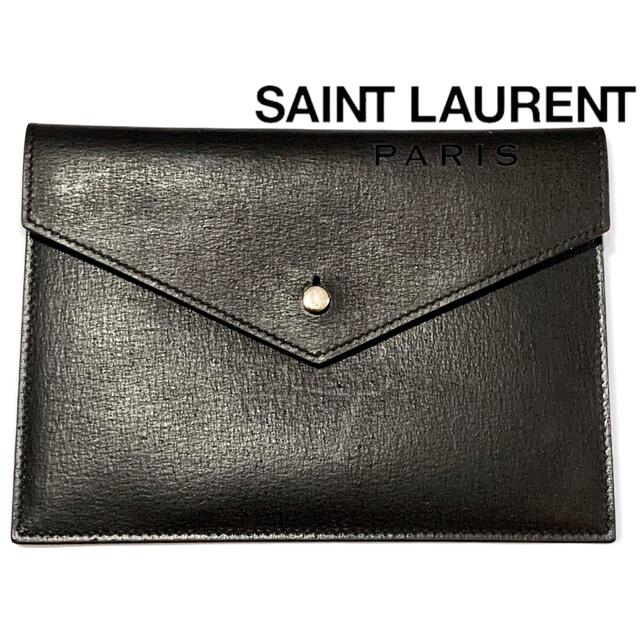 SAINT LAURENT サンローラン カードレターケース レザーウォレット