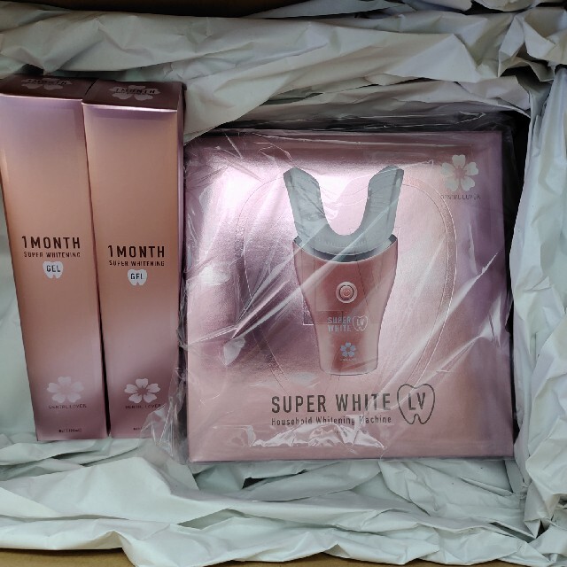 デンタルラバー スーパーホワイトLV +ジェル2本 セット コスメ/美容のオーラルケア(その他)の商品写真