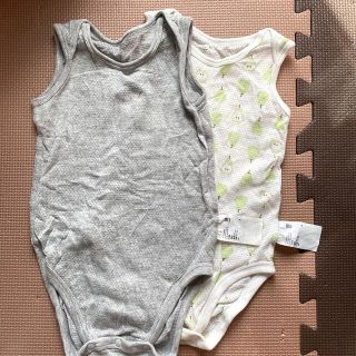 ユニクロ(UNIQLO)のユニクロ肌着　2枚セット　90(下着)