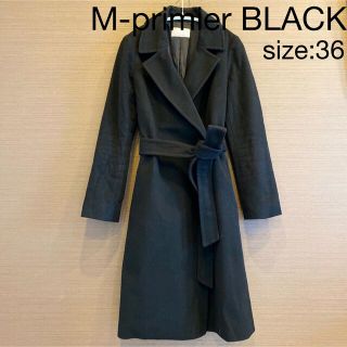 エムプルミエ(M-premier)のM-premier BLACK/コート(ロングコート)