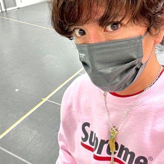 シュプリーム(Supreme)のL キムタク着 Supreme Underline Crewneck   (スウェット)