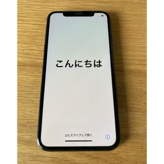 アイフォーン(iPhone)のiPhone X 本体　64GB(スマートフォン本体)