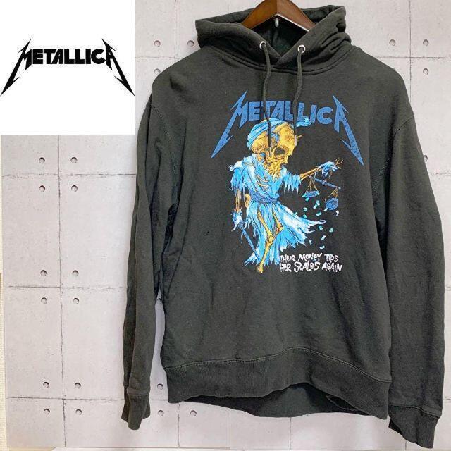 目玉 METALLICA メタリカ トップス パーカー バンド ロック 冬 春