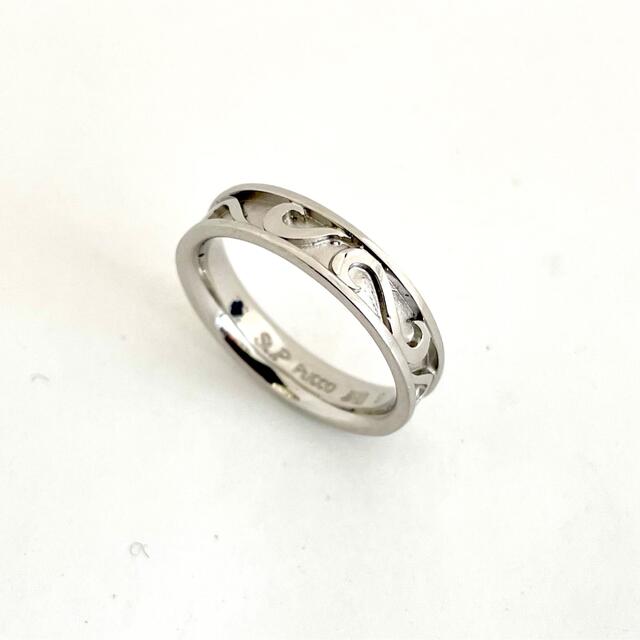 純プラチナ セントピュール マリッジリング 結婚指輪 サイズ9号 レディースのアクセサリー(リング(指輪))の商品写真