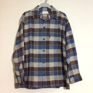 エル(ELLE)の🇫🇷ELLE HOMME；【ヴィンテージ品】ネルシャツ(長袖) Size M(シャツ)