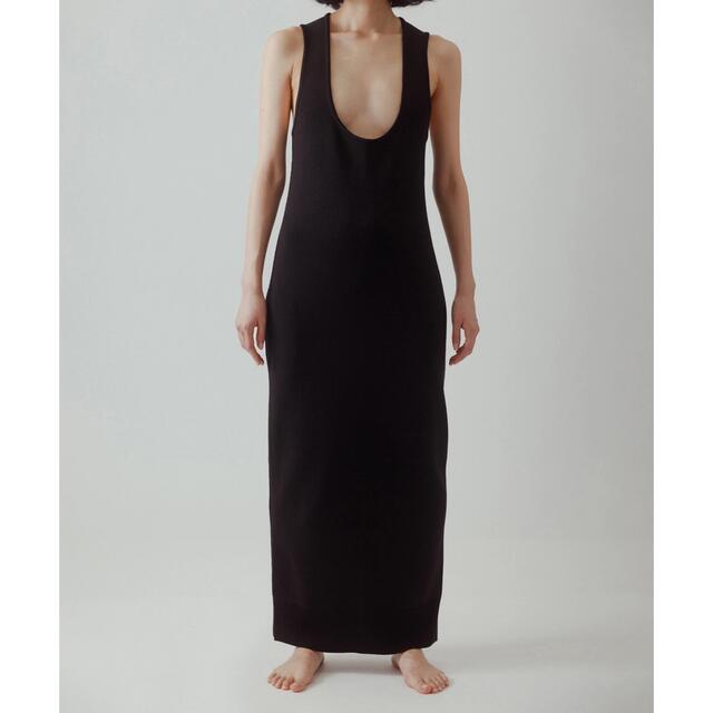 yo BIOTOP Lingerie】Long knit dress