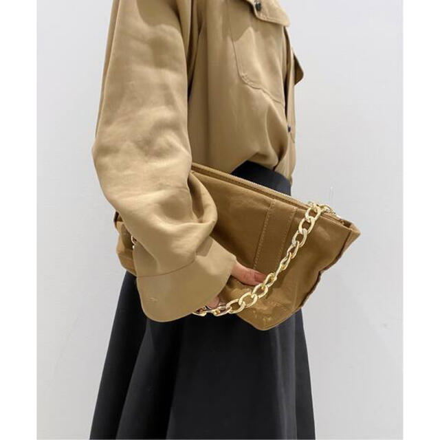 L'Appartement DEUXIEME CLASSE(アパルトモンドゥーズィエムクラス)の【GOOD GRIEF/グッドグリーフ】Canvas Cluch Bag(S) レディースのバッグ(クラッチバッグ)の商品写真