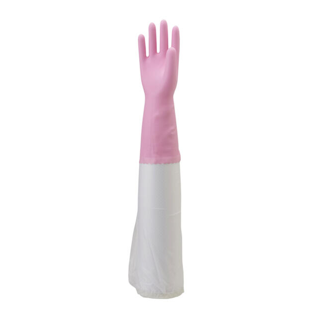 SHOWA 腕カバー付厚手手袋 Mサイズ ピンク 1双 ショーワグローブ 新品未使用の通販 by Mey's shop｜ショーワならラクマ