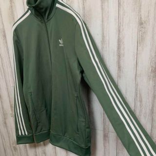 【極美品 ビッグサイズ‼️】adidas セットアップ くすみグリーン 4L