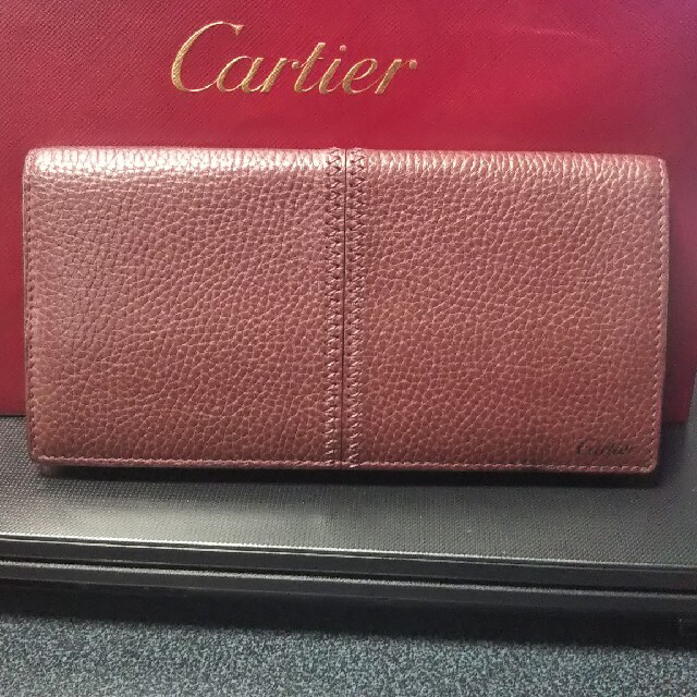 Cartier(カルティエ)の【美品】カルティエ サドルステッチ 長財布 メンズのファッション小物(長財布)の商品写真