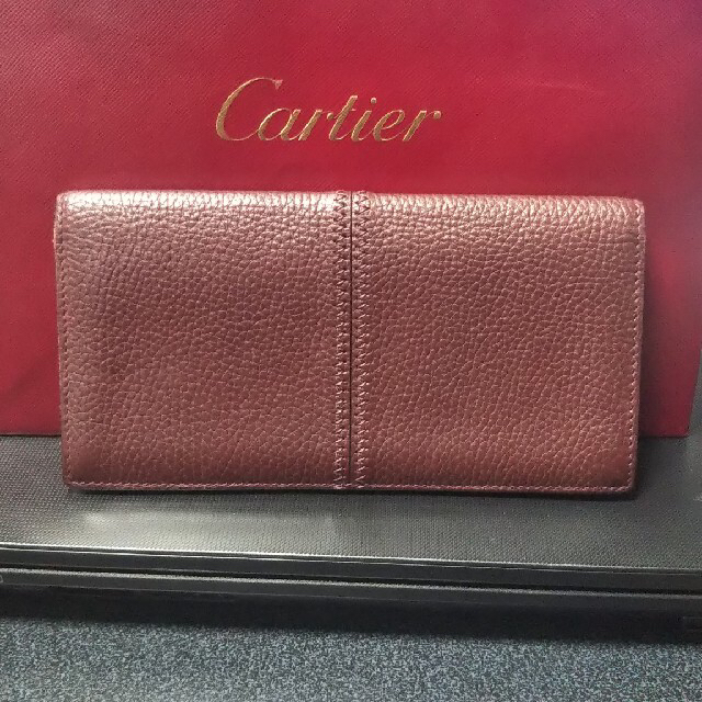 Cartier(カルティエ)の【美品】カルティエ サドルステッチ 長財布 メンズのファッション小物(長財布)の商品写真