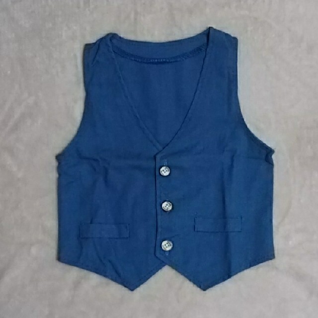 【Ami様専用】男の子 フォーマルスーツセットアップ 90cmサイズ キッズ/ベビー/マタニティのキッズ服男の子用(90cm~)(ドレス/フォーマル)の商品写真