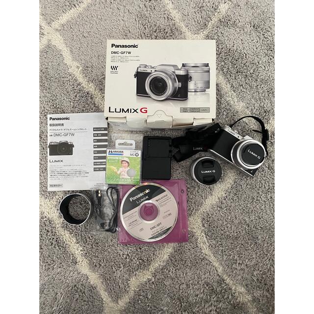 LUMIXGF7 ミラーレス一眼カメラ  ダブルレンズキット