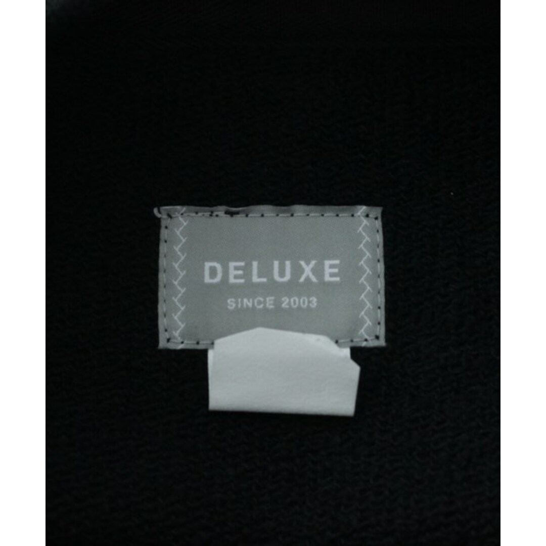 DELUXE(デラックス)のDeluxe デラックス スウェット M 黒 【古着】【中古】 メンズのトップス(スウェット)の商品写真