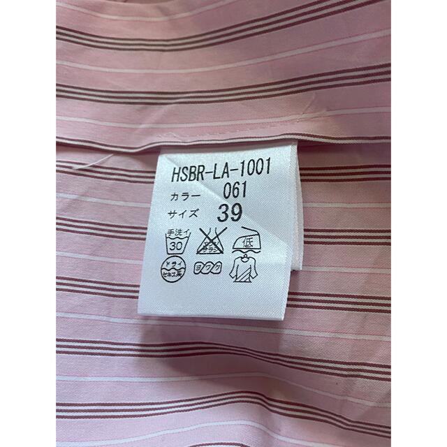 BARBA(バルバ)の［再値下げ］バルバ ドレスシャツ ピンクストライプ Mサイズ メンズのトップス(シャツ)の商品写真